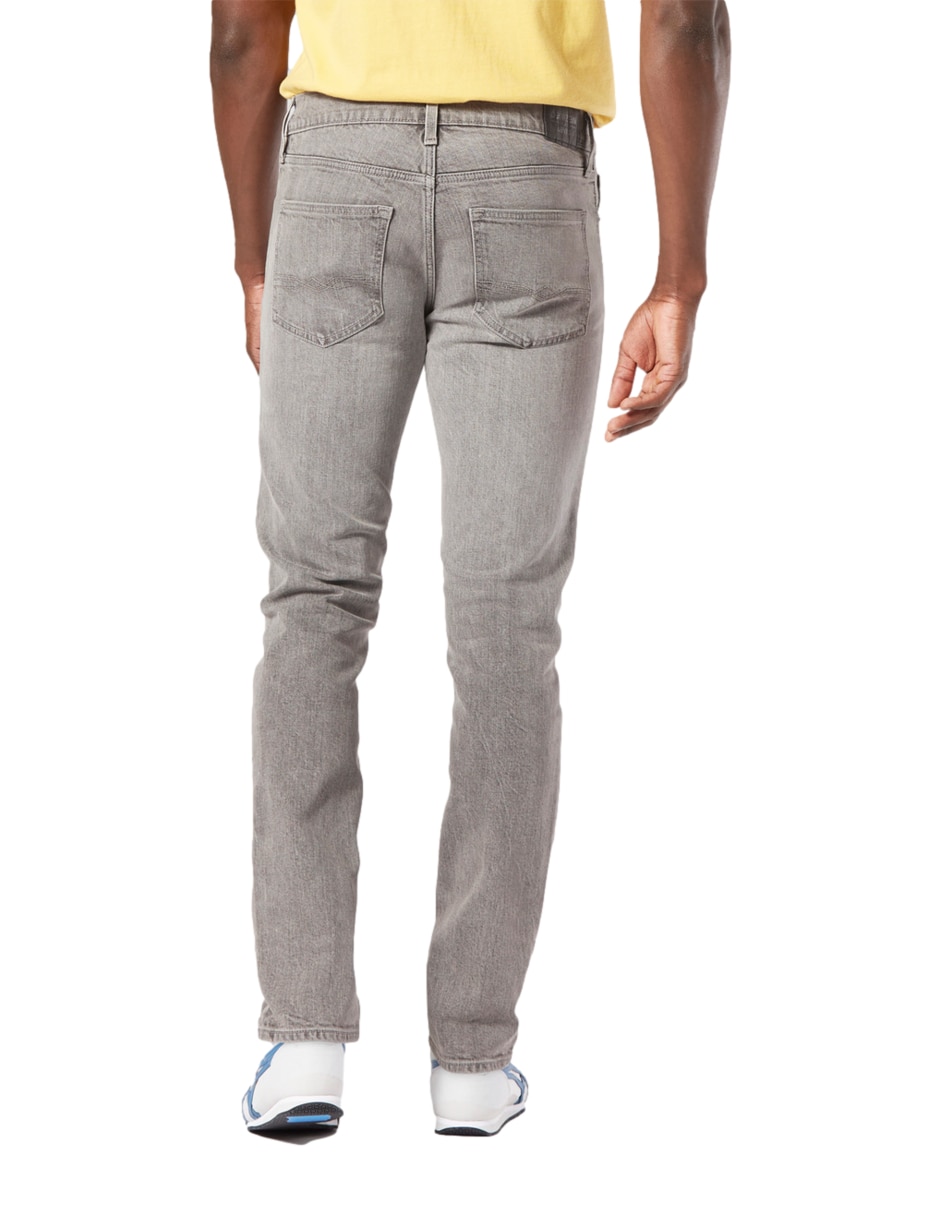 Jeans skinny deslavado para hombre 3