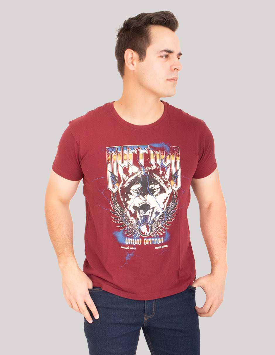Playera cuello redondo para hombre Playera cuello redondo para hombre