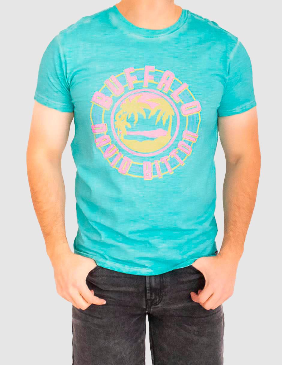 Playera cuello redondo para hombre Playera cuello redondo para hombre