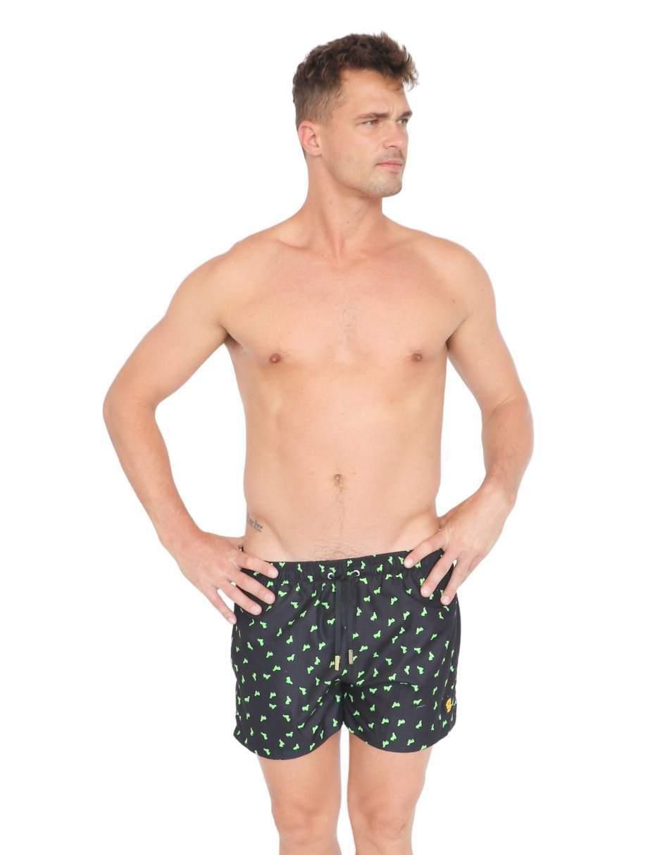 Traje de baño con bolsillos para hombre