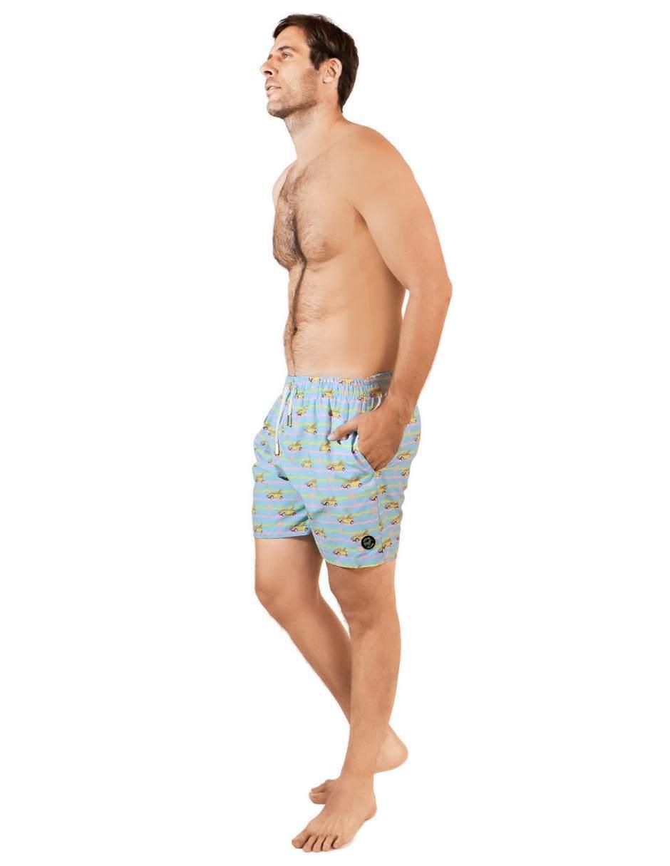 Traje de baño con bolsillos para hombre 3