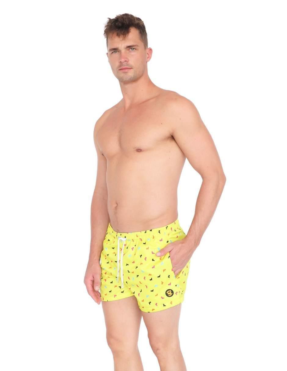 Traje de baño con bolsillos para hombre