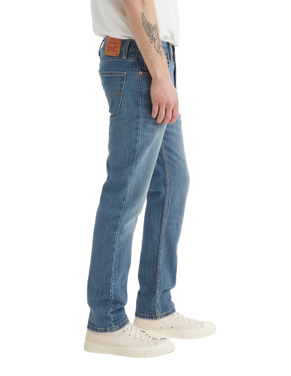 Jeans slim 502 deslavado para hombre 5