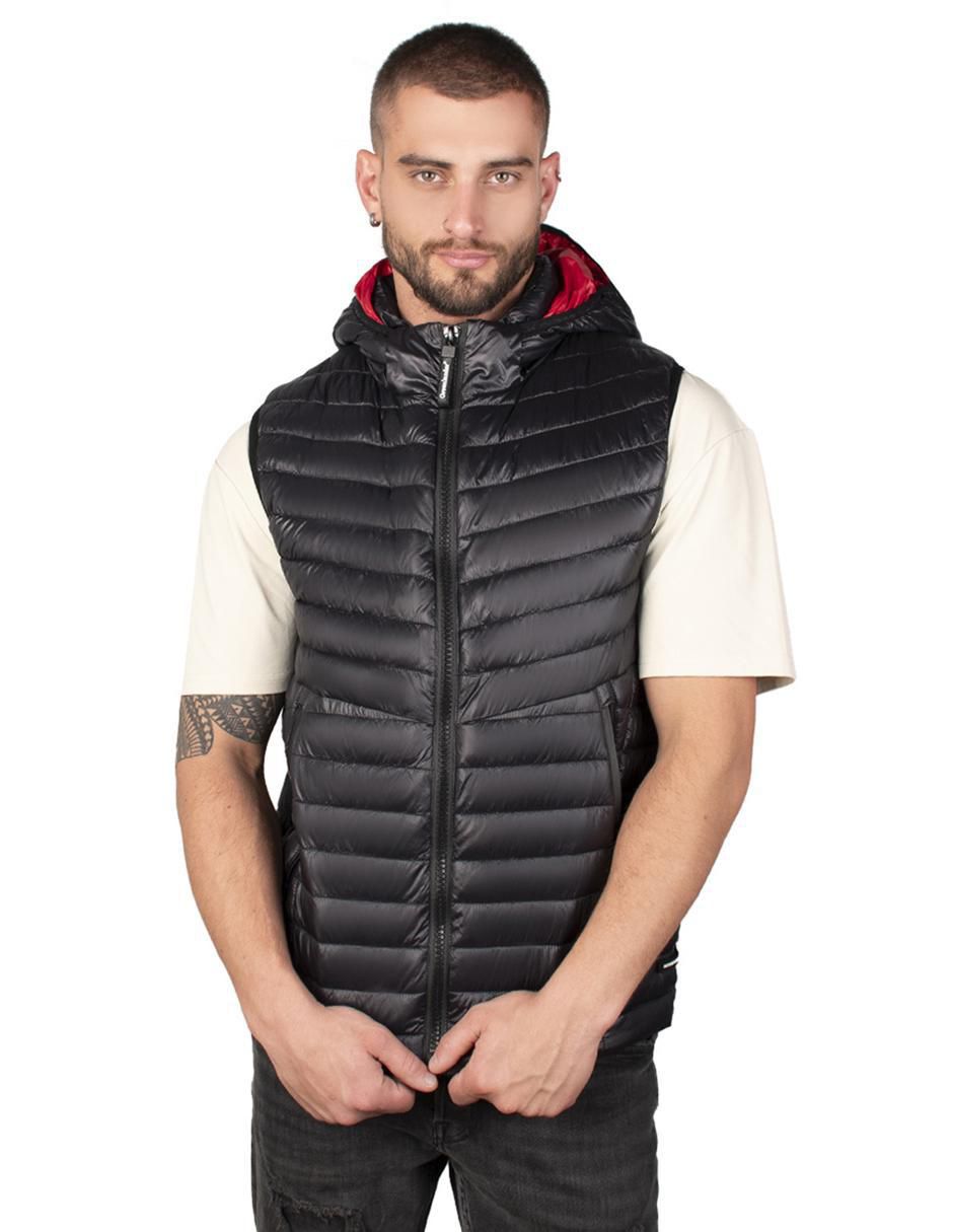 Chaleco con capucha para hombre