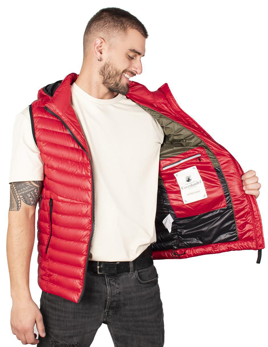 Chaleco con capucha para hombre 5