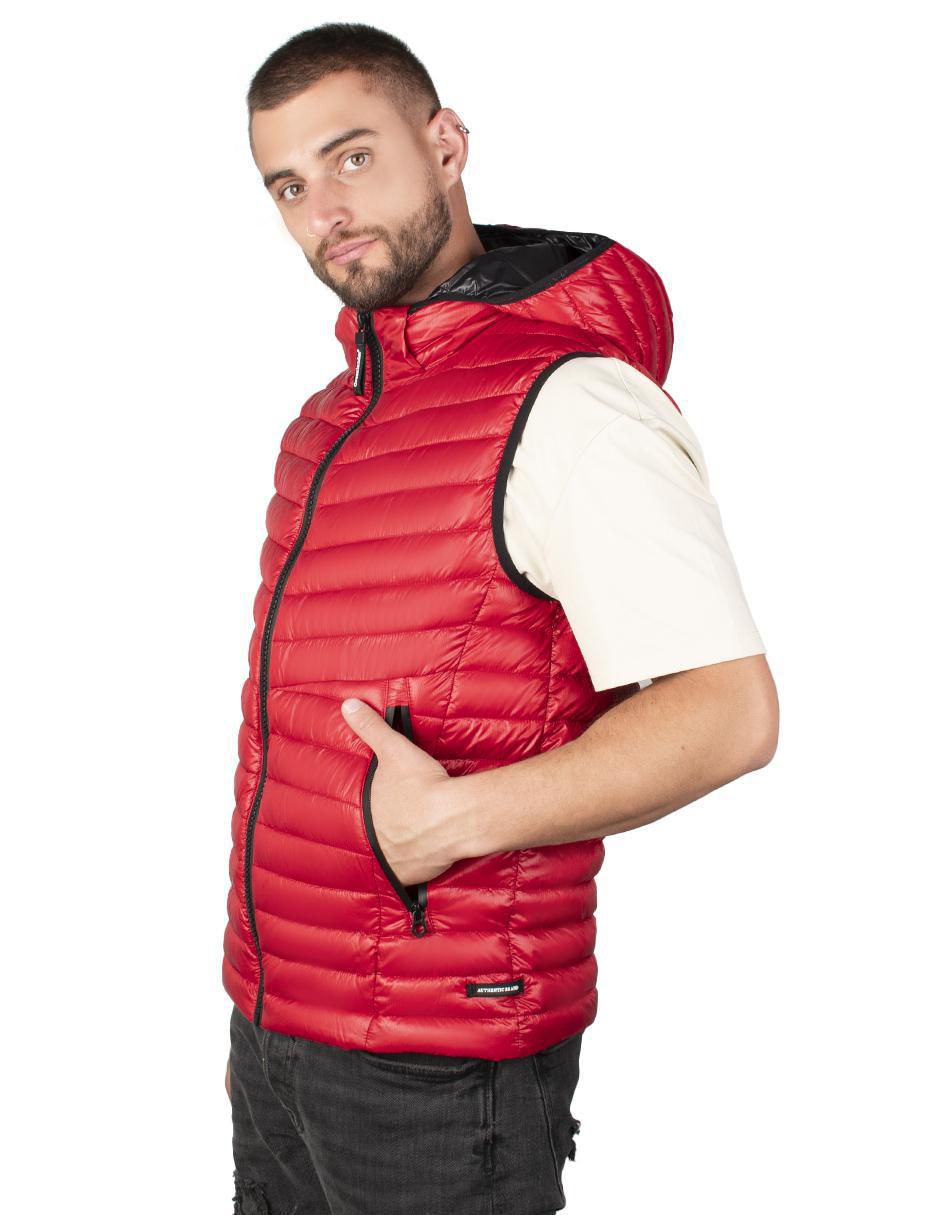 Chaleco con capucha para hombre 6
