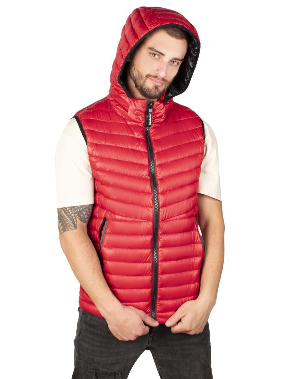 Chaleco con capucha para hombre 2