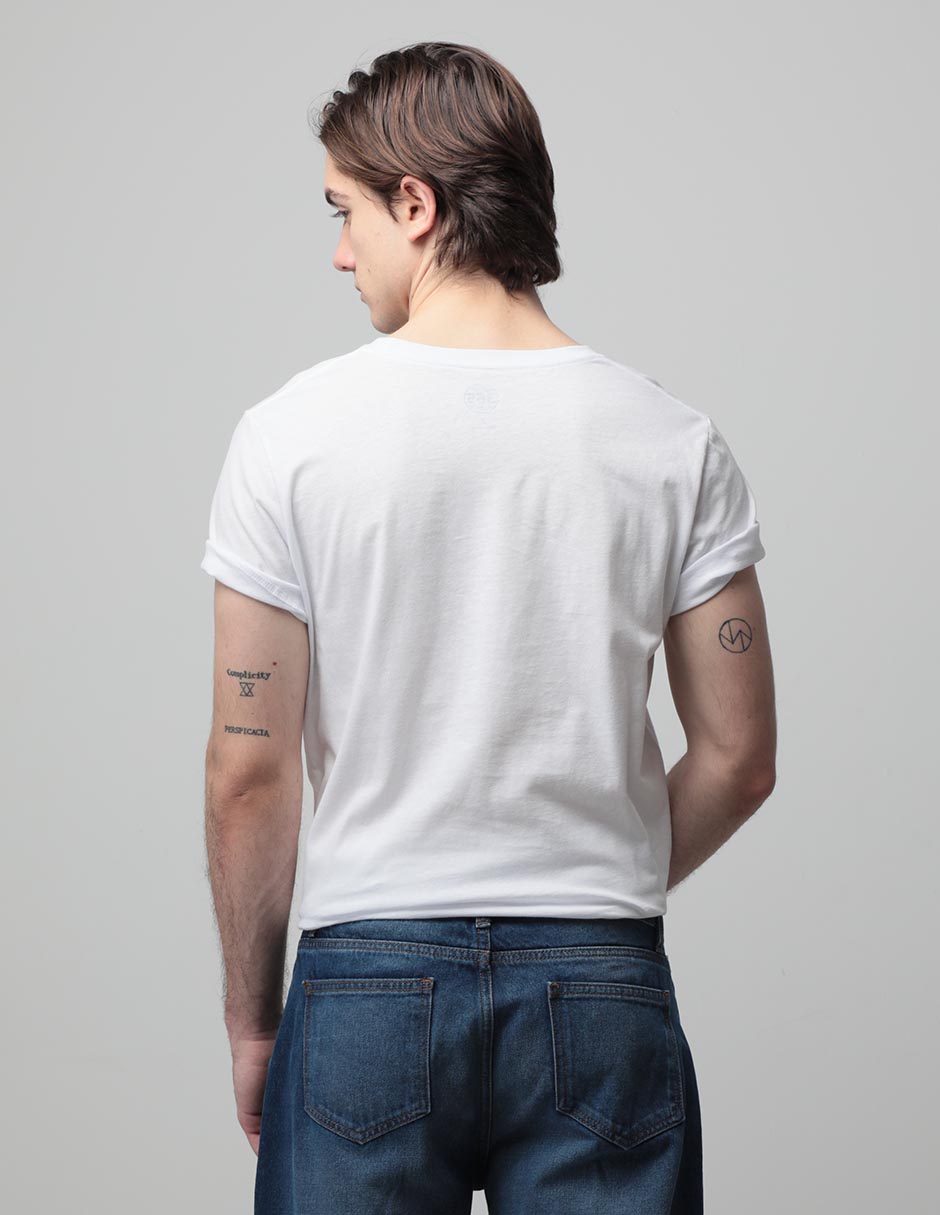 Playera cuello redondo para hombre 2