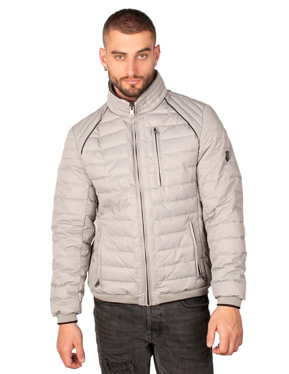 Chamarra casual con bolsillos para hombre Chamarra casual con bolsillos para hombre