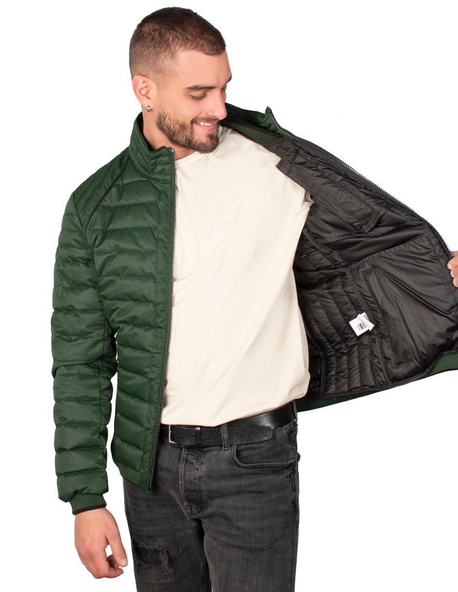 Chamarra casual con bolsillos para hombre 5