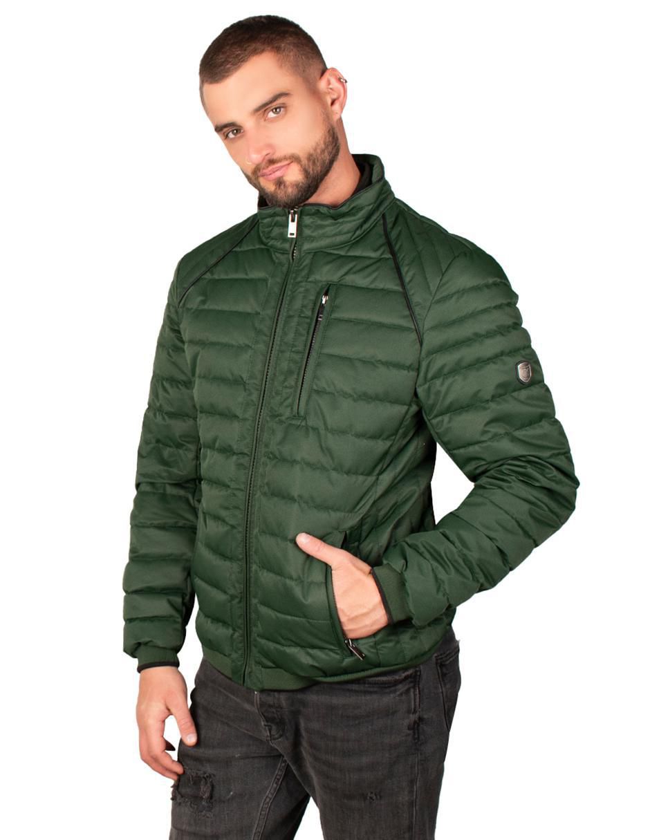 Chamarra casual con bolsillos para hombre 4