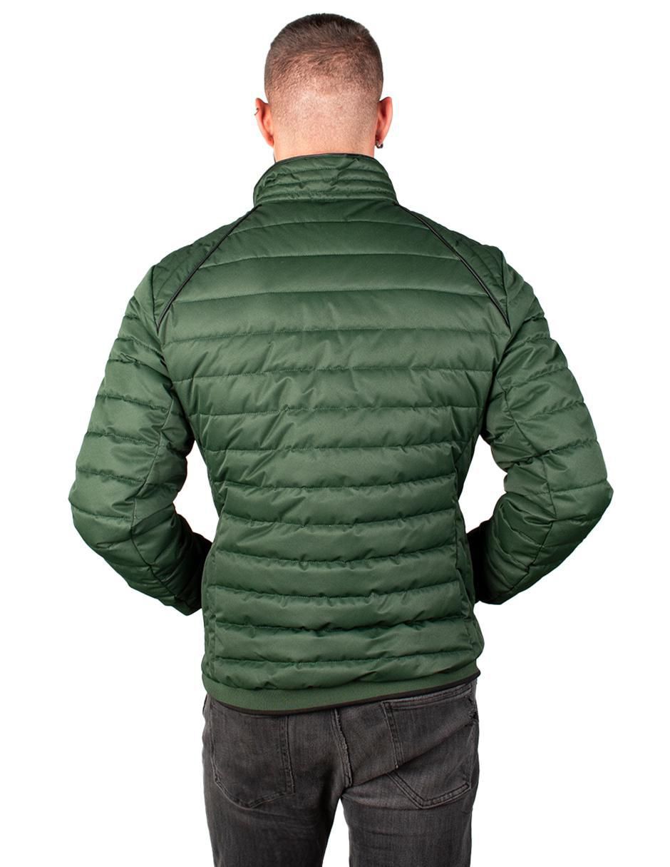 Chamarra casual con bolsillos para hombre 2