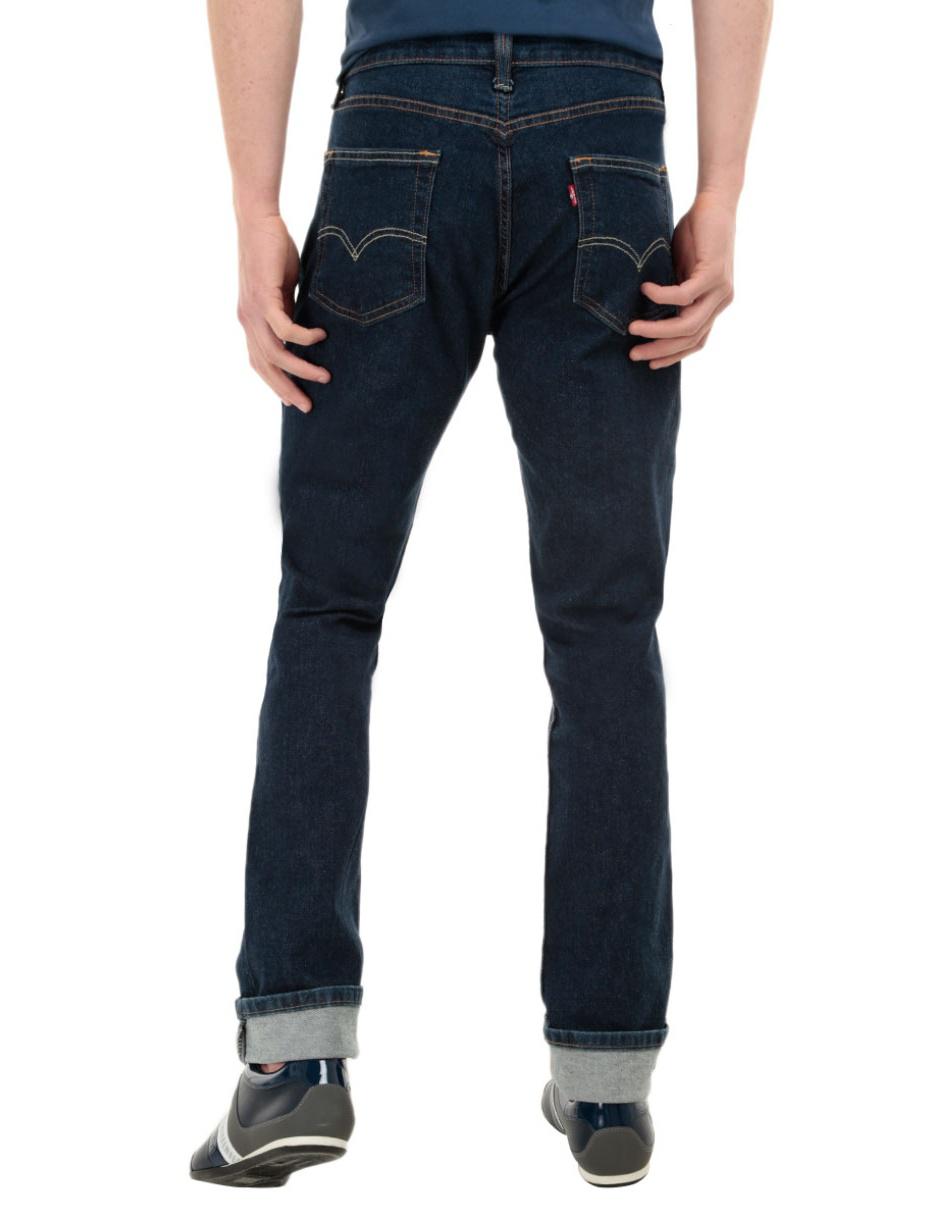 Jeans slim Levi's 511 lavado obscuro para hombre