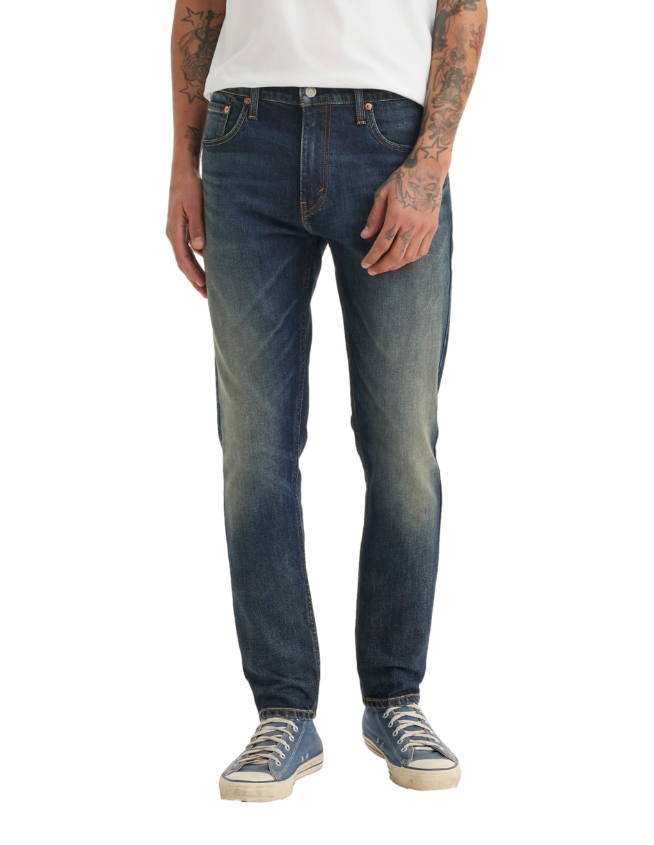 Jeans slim Levi's 512 deslavado para hombre