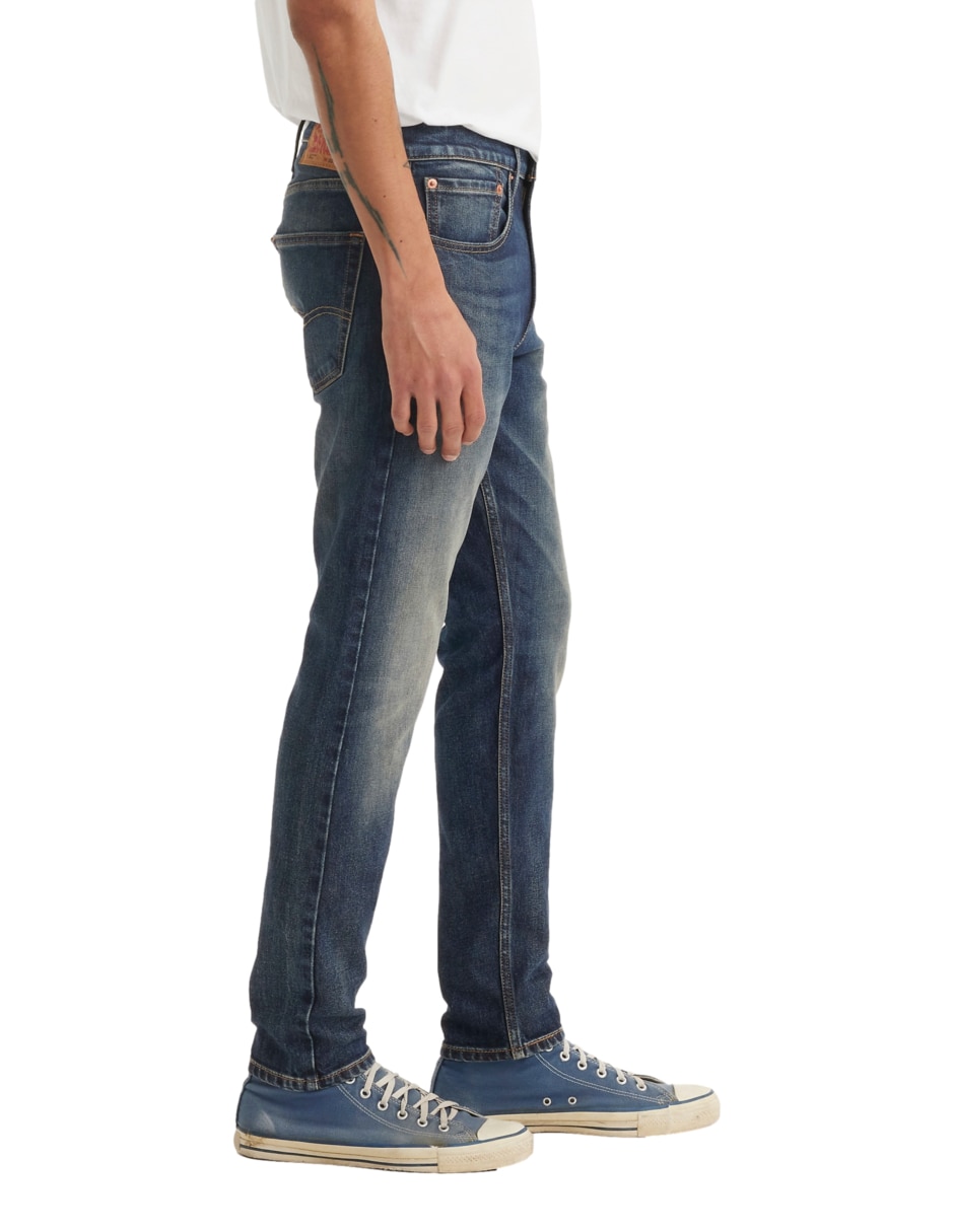 Jeans slim Levi's 512 deslavado para hombre