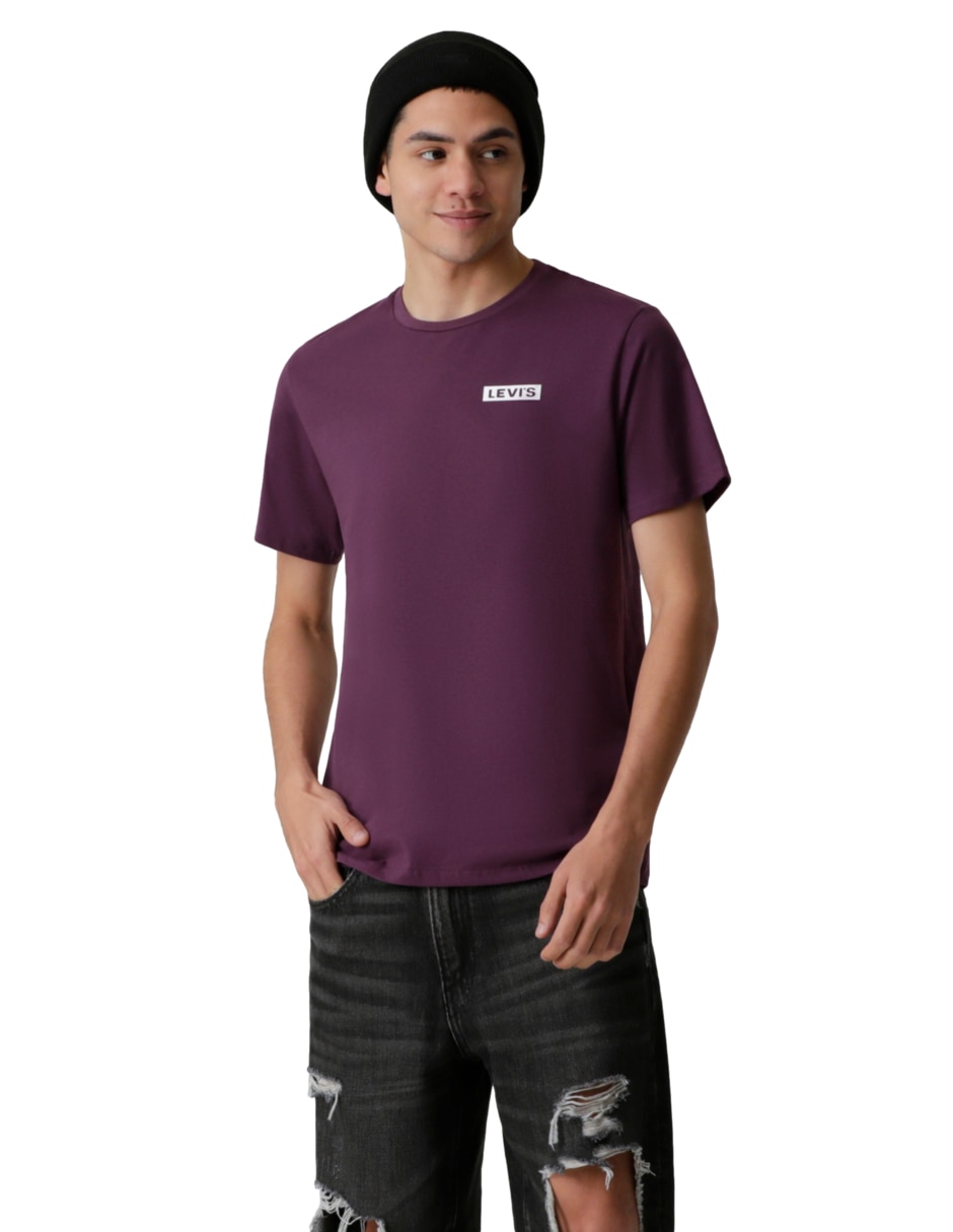 Playera cuello redondo para hombre