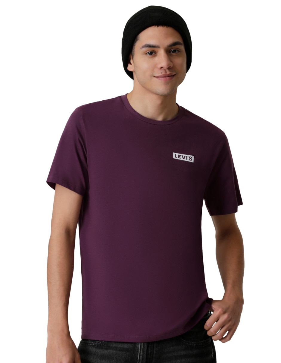 Playera cuello redondo para hombre