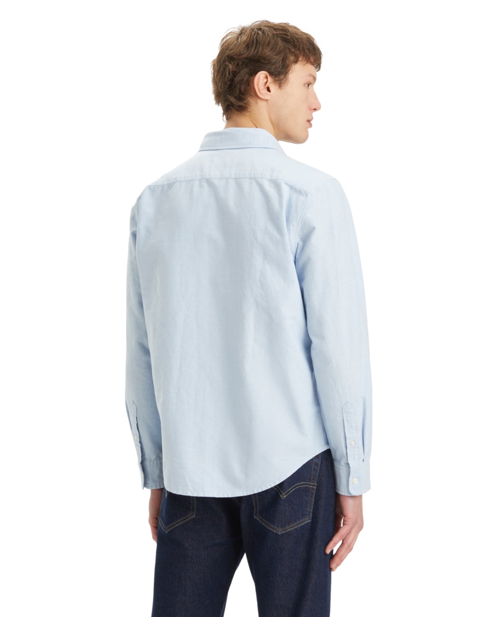 Camisa casual Levi'S de algodón manga larga para hombre