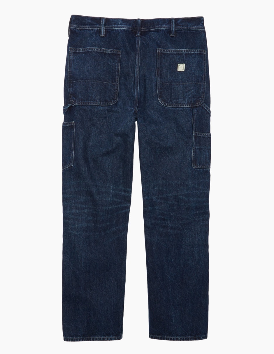 Jeans straight American Eagle deslavado para hombre