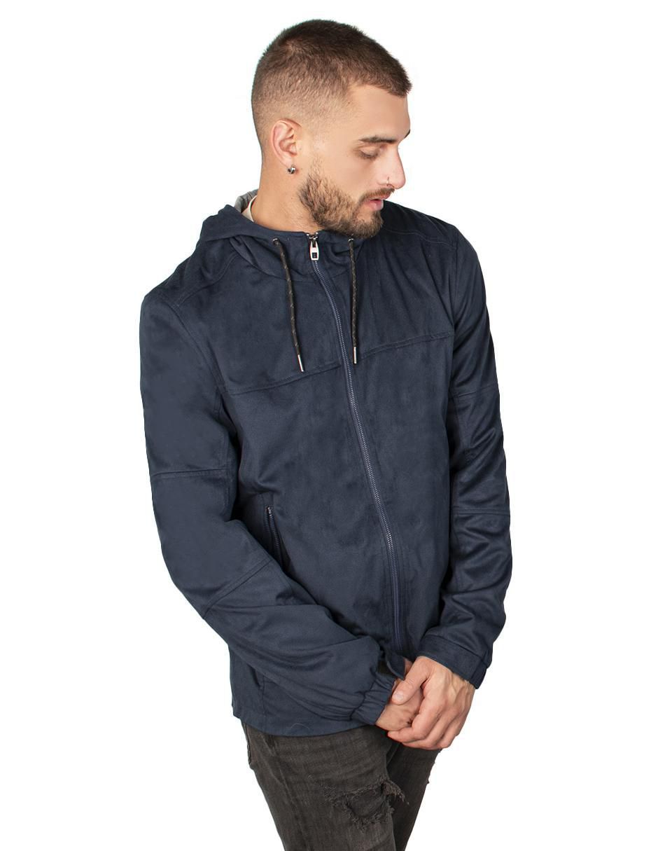 Chamarra casual con bolsillos para hombre 1