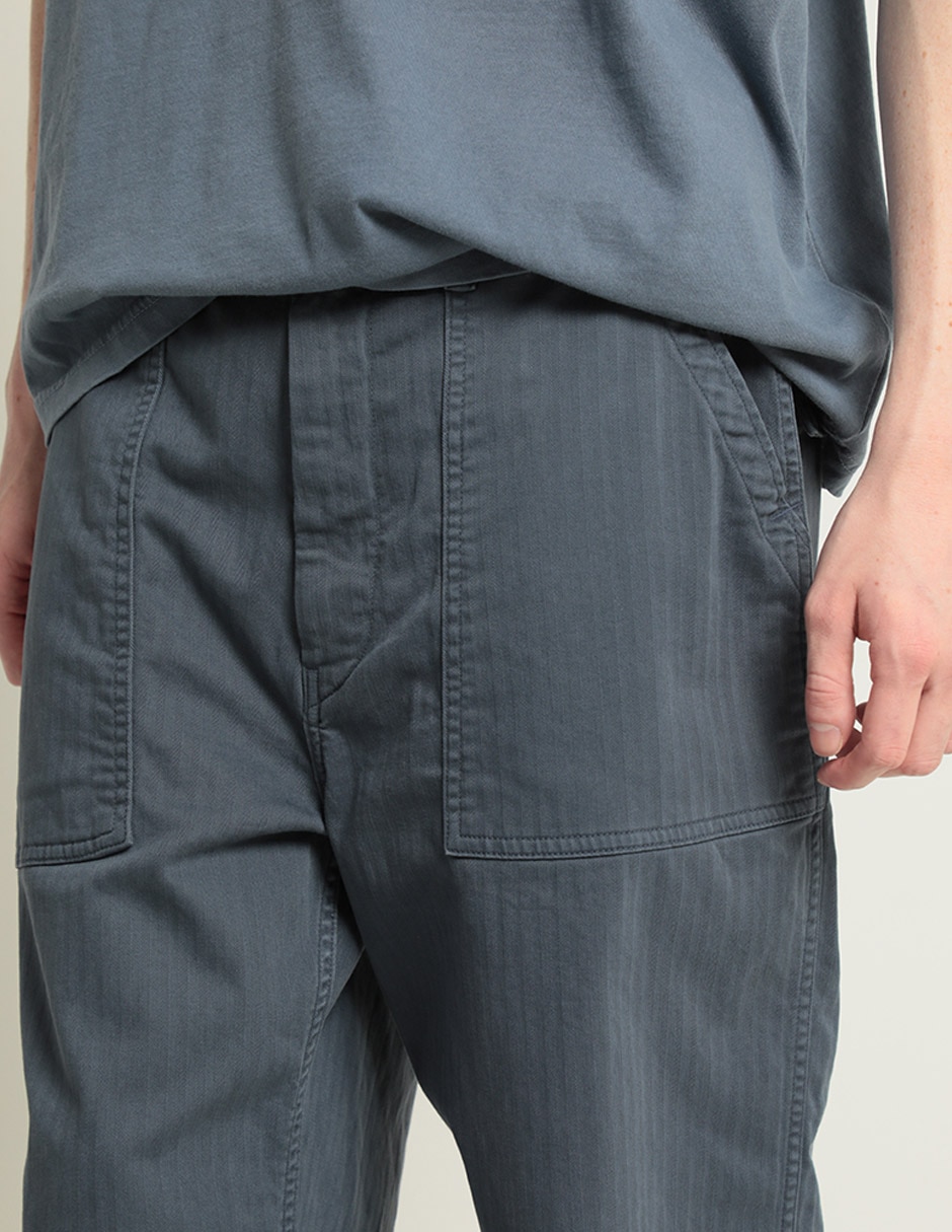 Pantalón casual recto de algodón para hombre 4