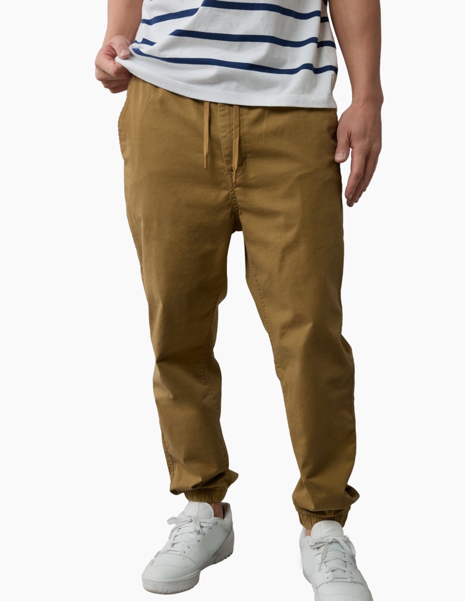 Pantalón casual jogger amplio de algodón para hombre Pantalón casual jogger amplio de algodón para hombre