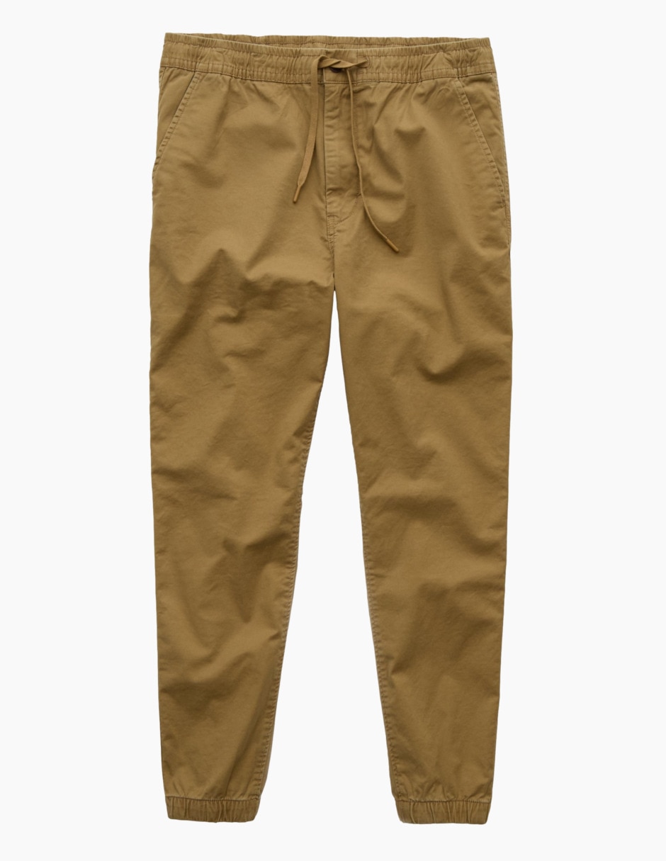 Pantalón casual jogger amplio de algodón para hombre 3