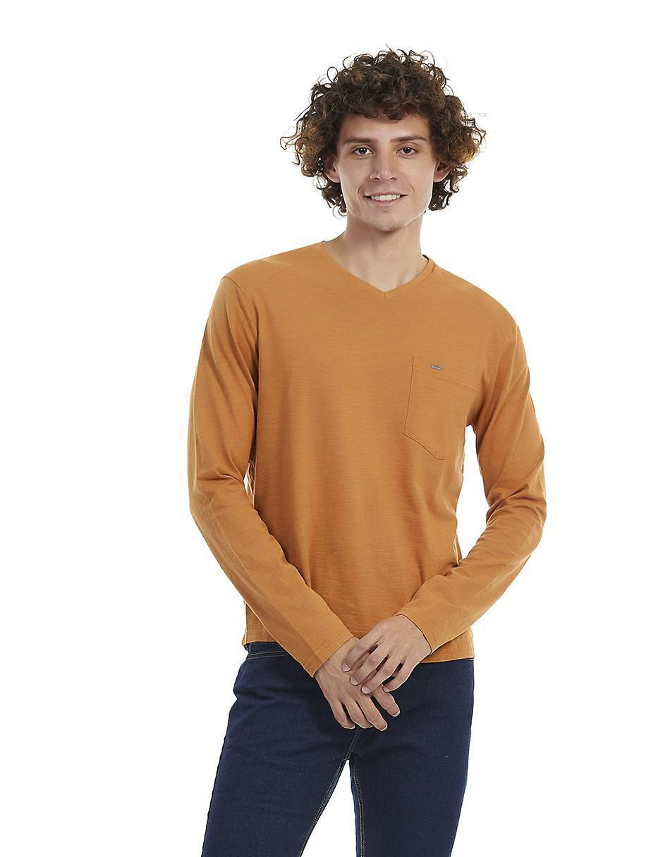 Playera cuello V para hombre Playera cuello V para hombre