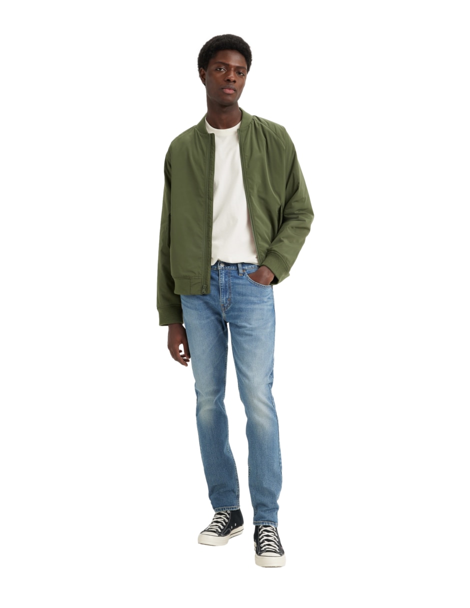 Jeans slim Levi's 512 Taper Co deslavado para hombre