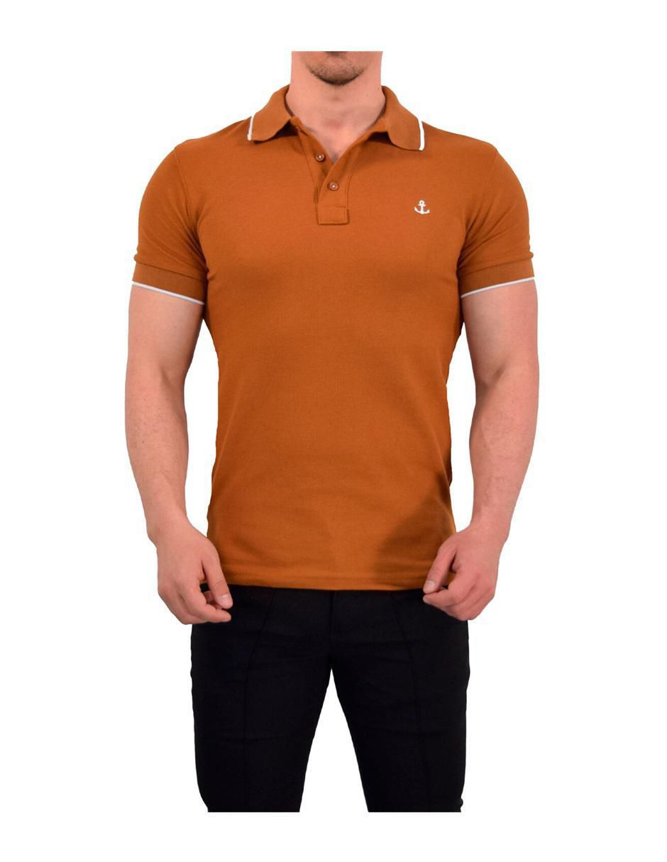 Playera tipo polo John Leopard para hombre