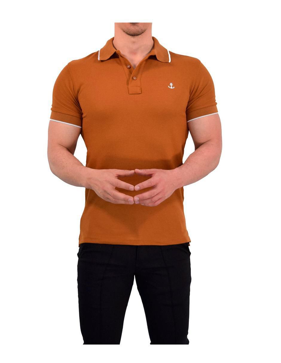 Playera tipo polo John Leopard para hombre