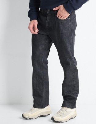 Jeans slim lvado obscuro para hombre