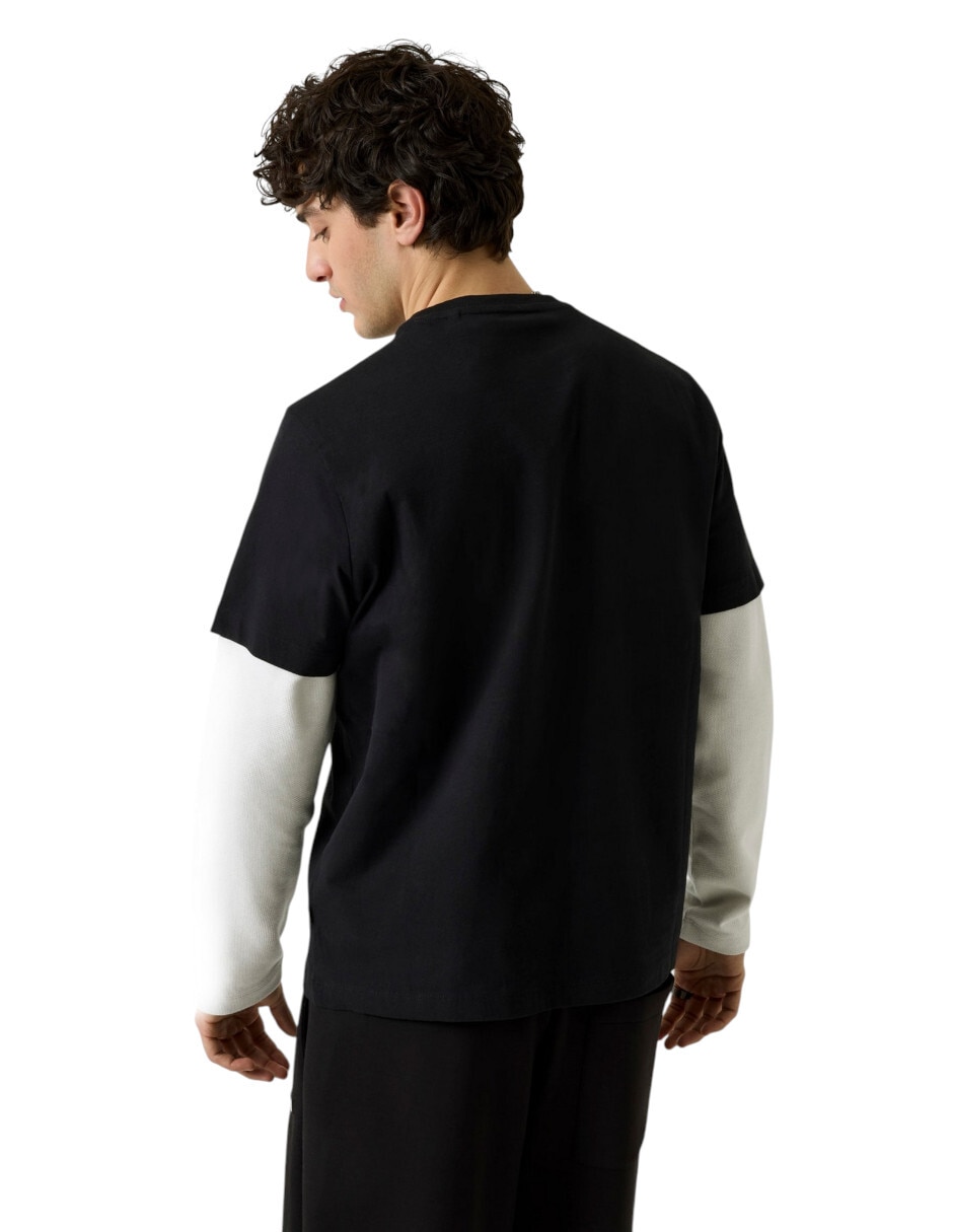 Playera Guess Jeans cuello redondo para hombre