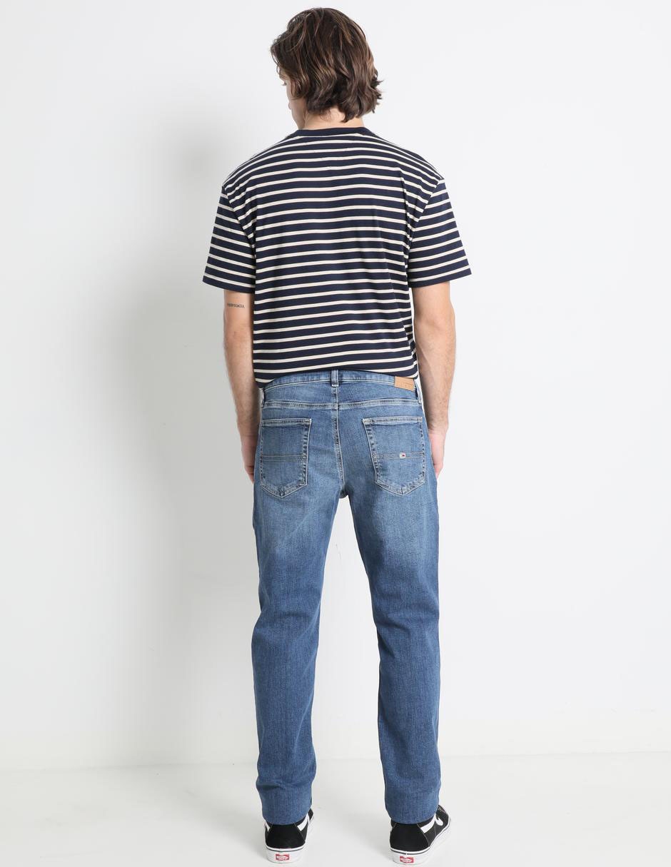 Jeans straight Tommy Jeans deslavado para hombre