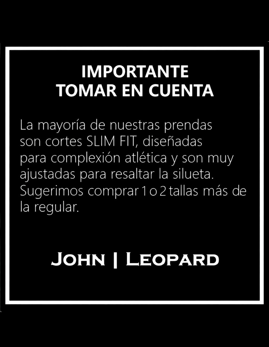 Pantalón slim john leopard para hombre