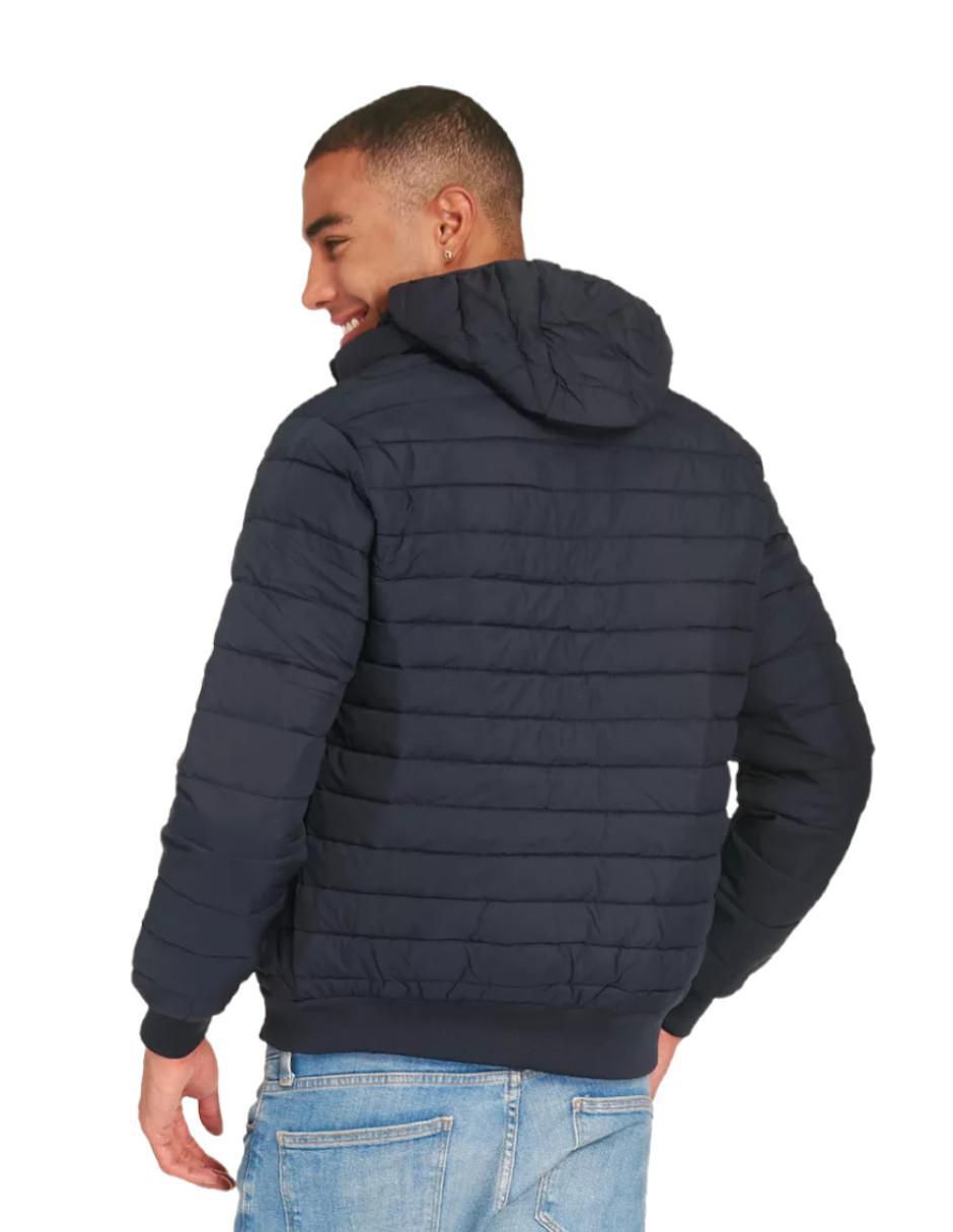 Chamarra casual Thats Hot capucha desmontable para hombre
