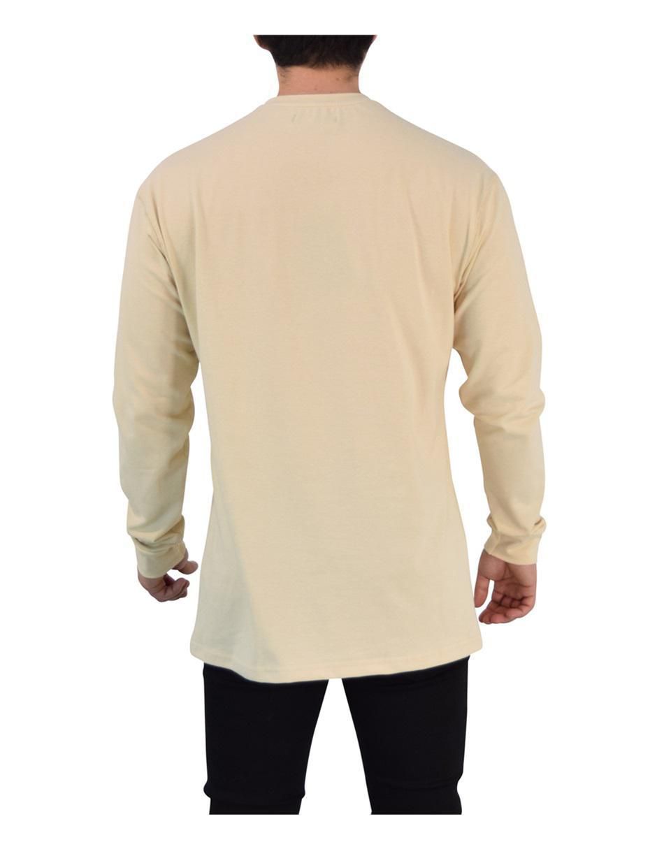 Playera John Leopard Oversized Stealth cuello redondo para hombre