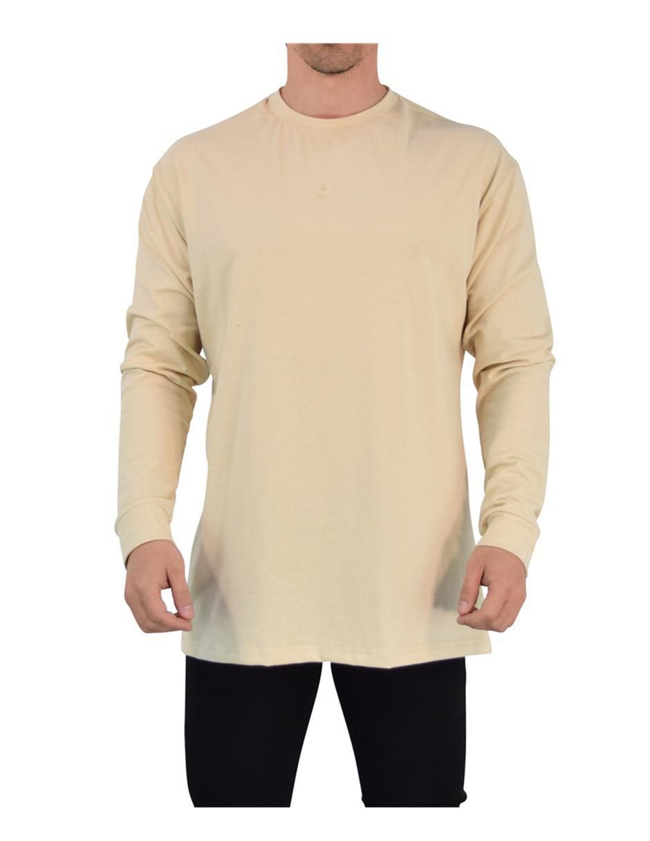 Playera John Leopard Oversized Stealth cuello redondo para hombre