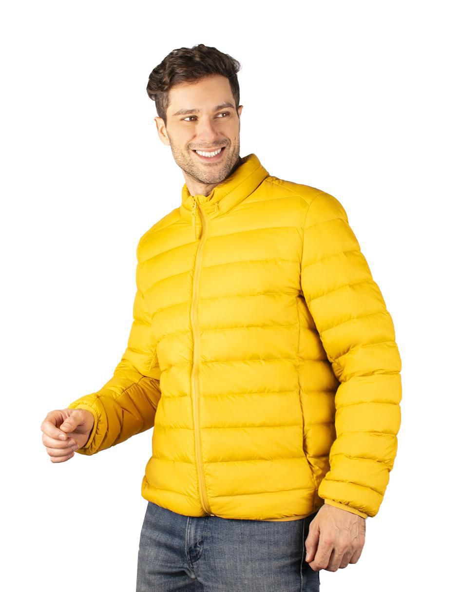 Chamarra casual Greenlander capitonada para hombre
