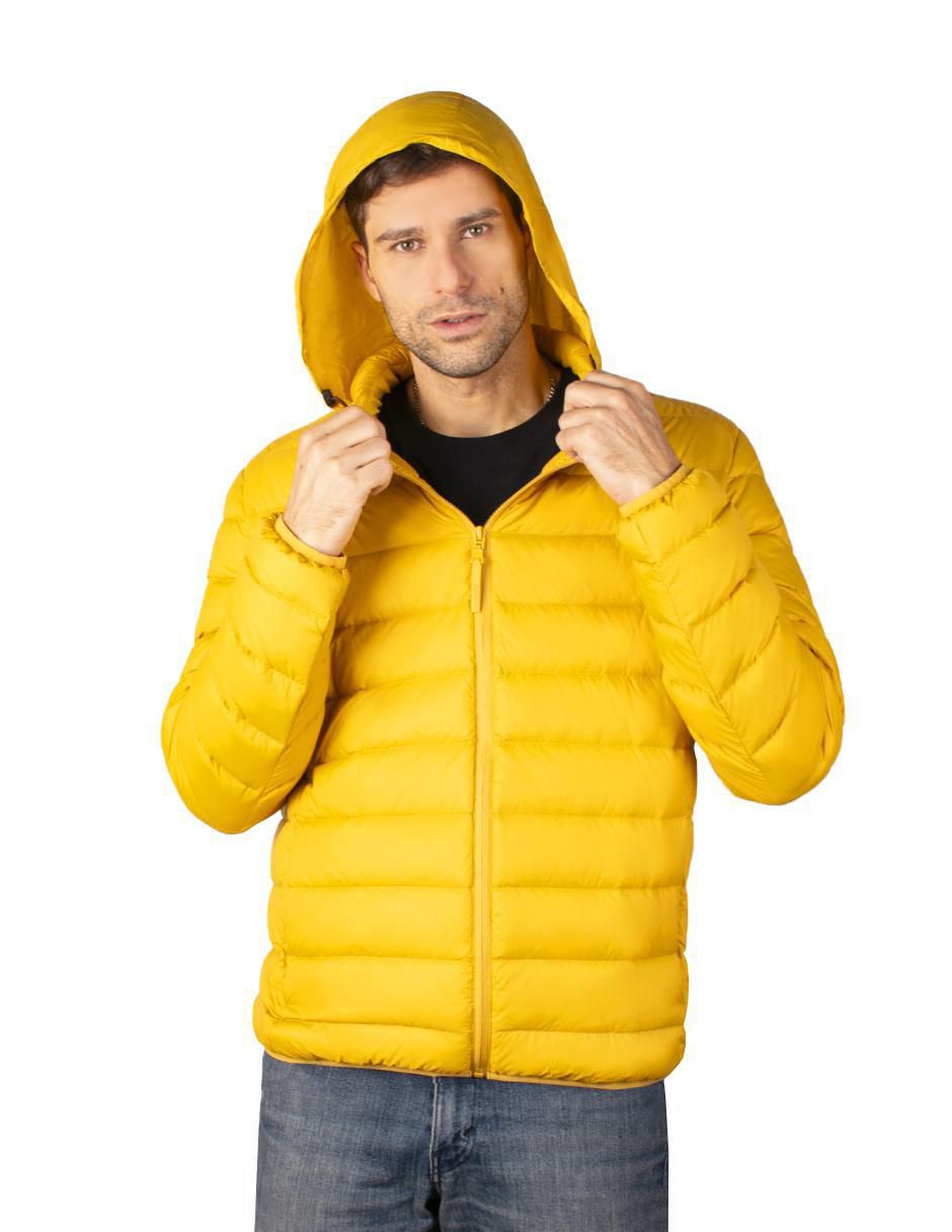 Chamarra casual Greenlander capitonada para hombre