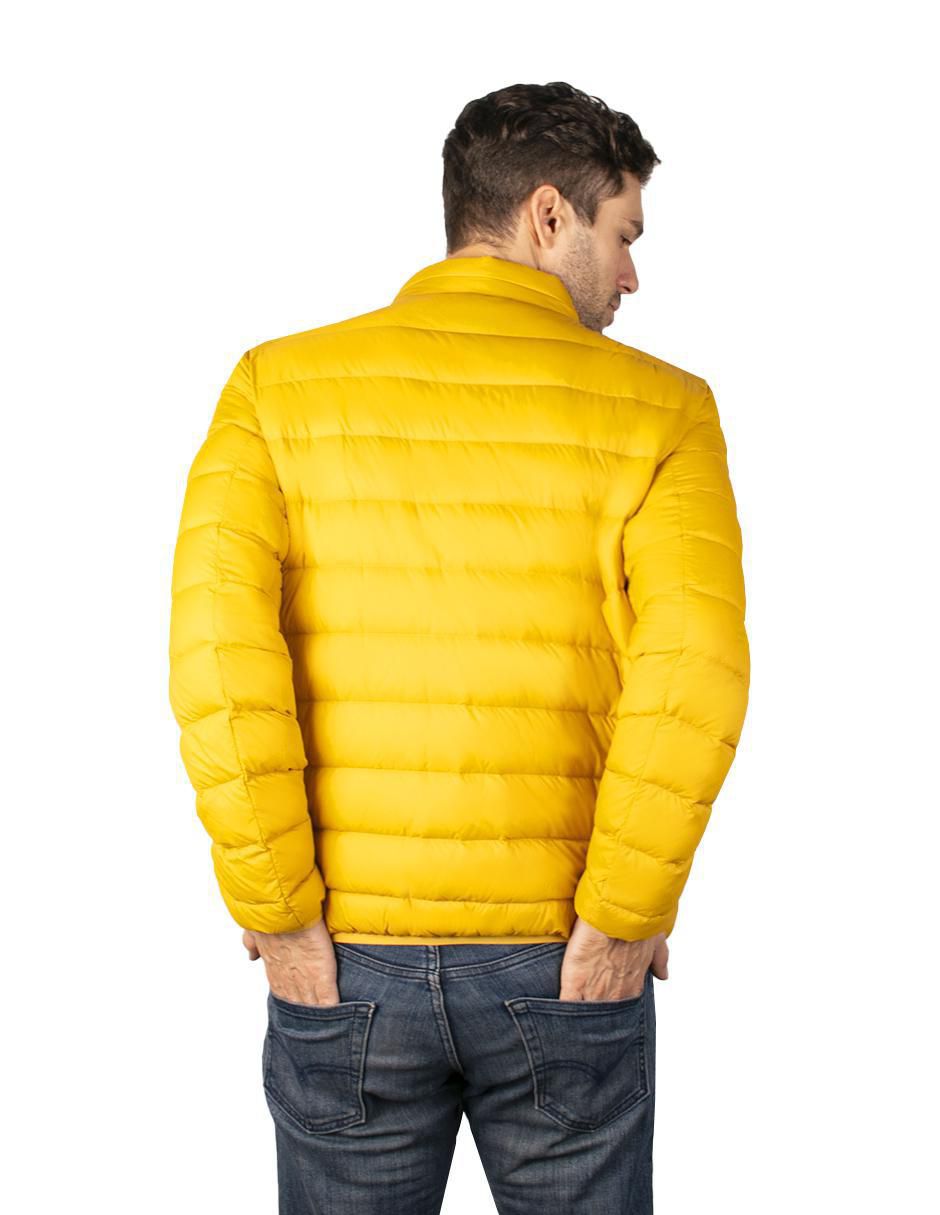 Chamarra casual Greenlander capitonada para hombre