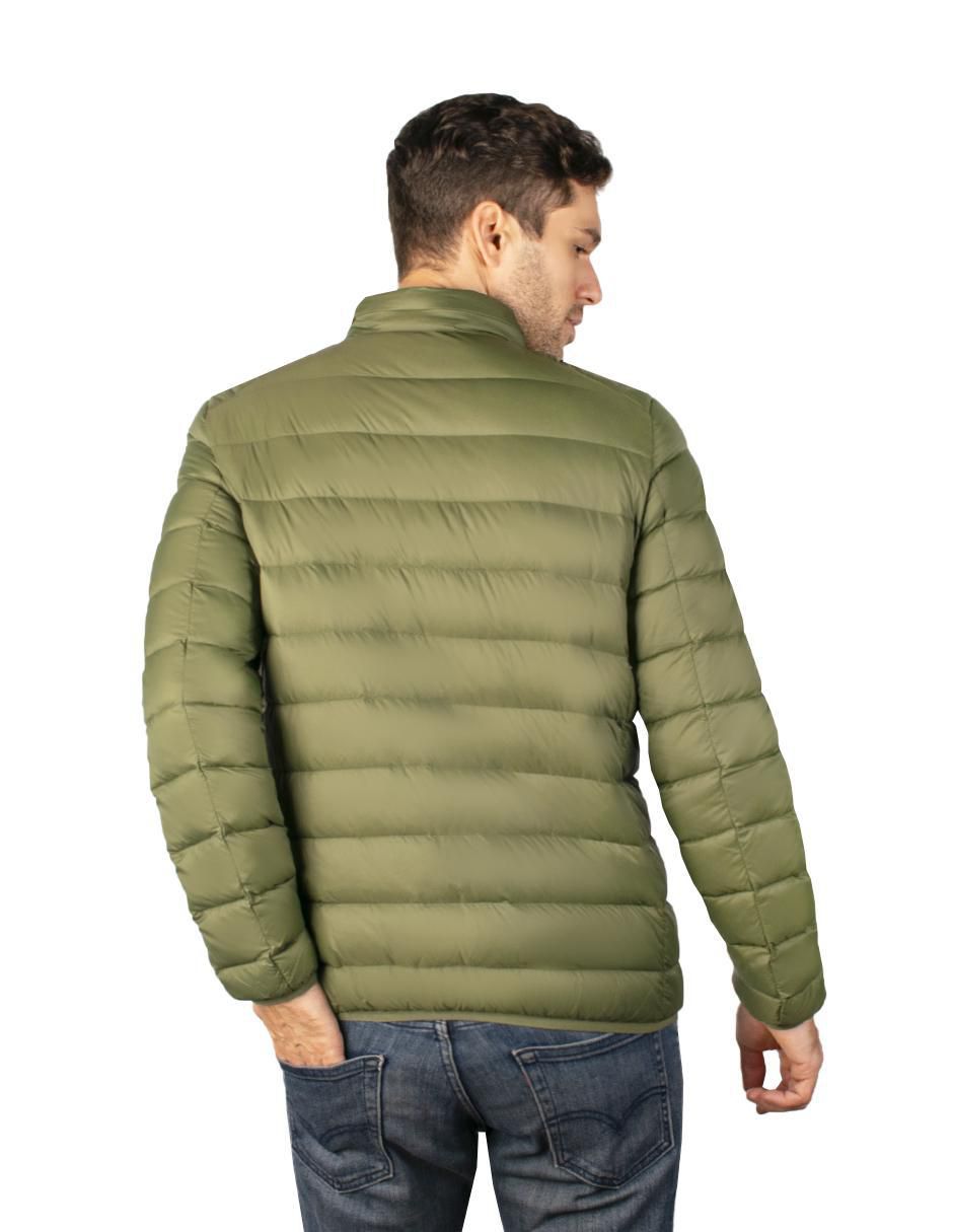 Chamarra casual capitonada para hombre 2