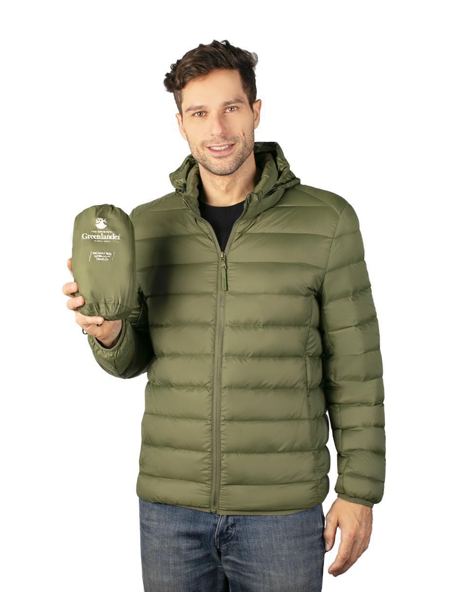 Chamarra casual capitonada para hombre 6