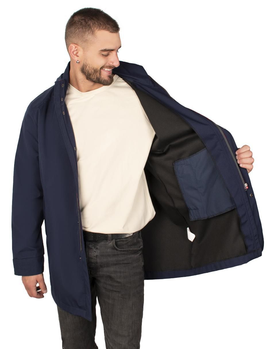 Gabardina largo para hombre 2