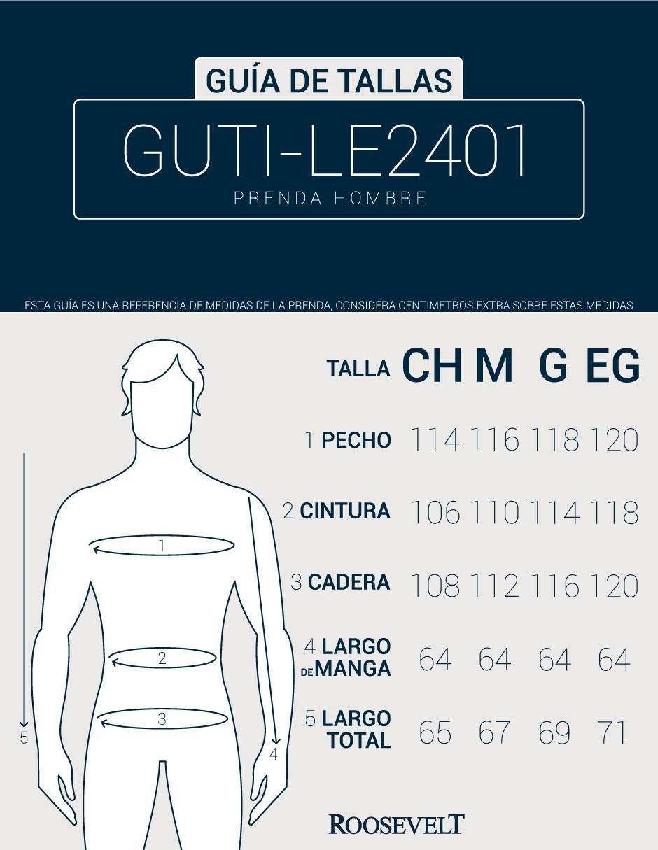 Chamarra casual Roosevelt de gamuza con bolsillos para hombre