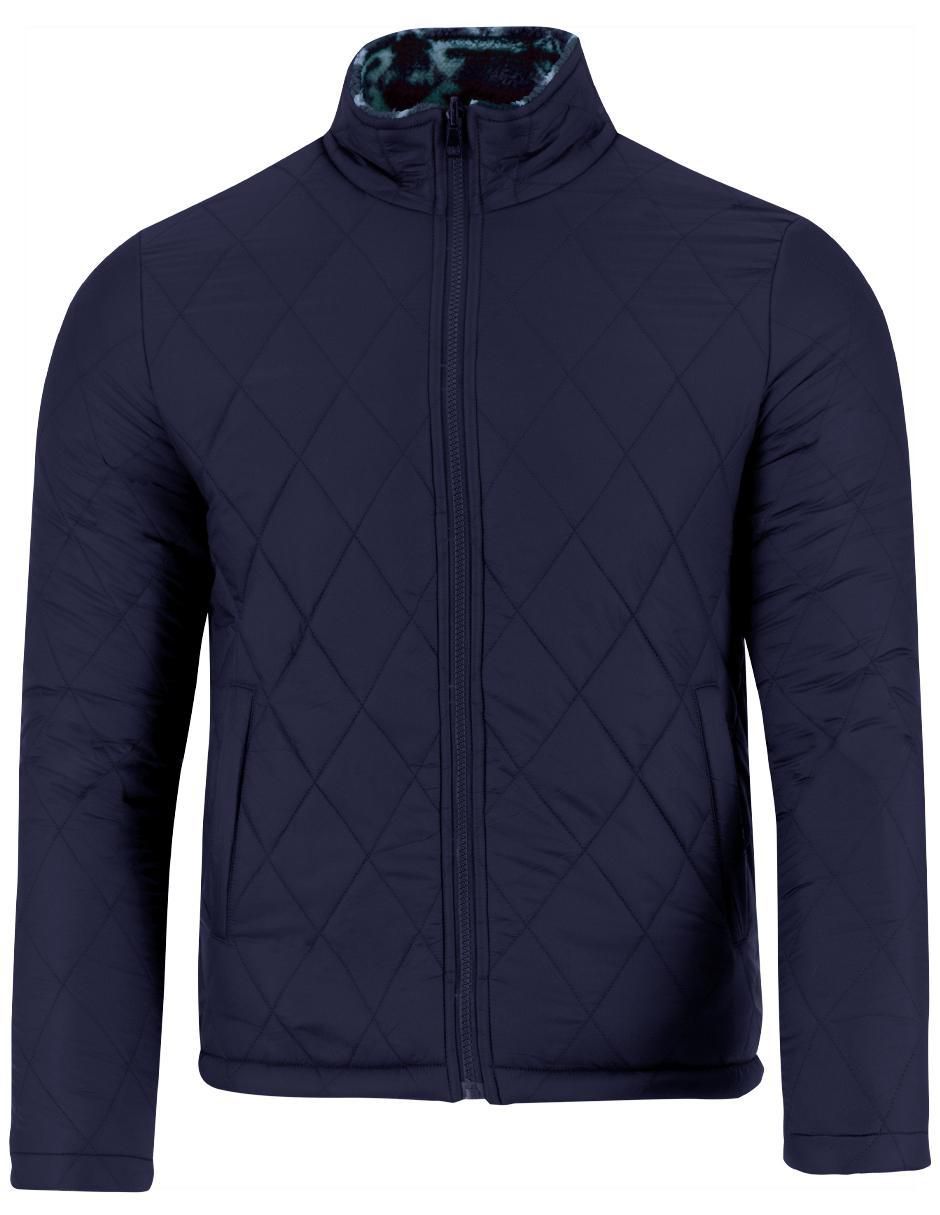 Chamarra casual de borrega con bolsillos para hombre 6