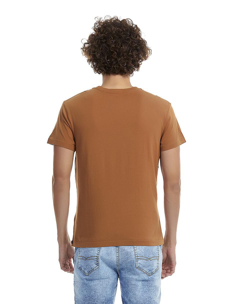 Playera Buffalo Jeans David Bitton cuello redondo para hombre
