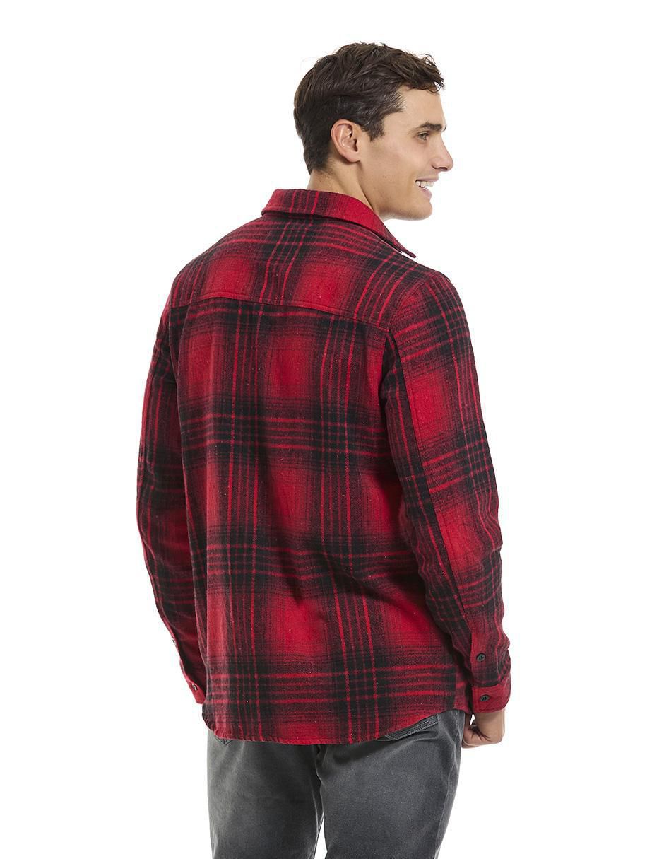 Camisa casual manga larga para hombre 2