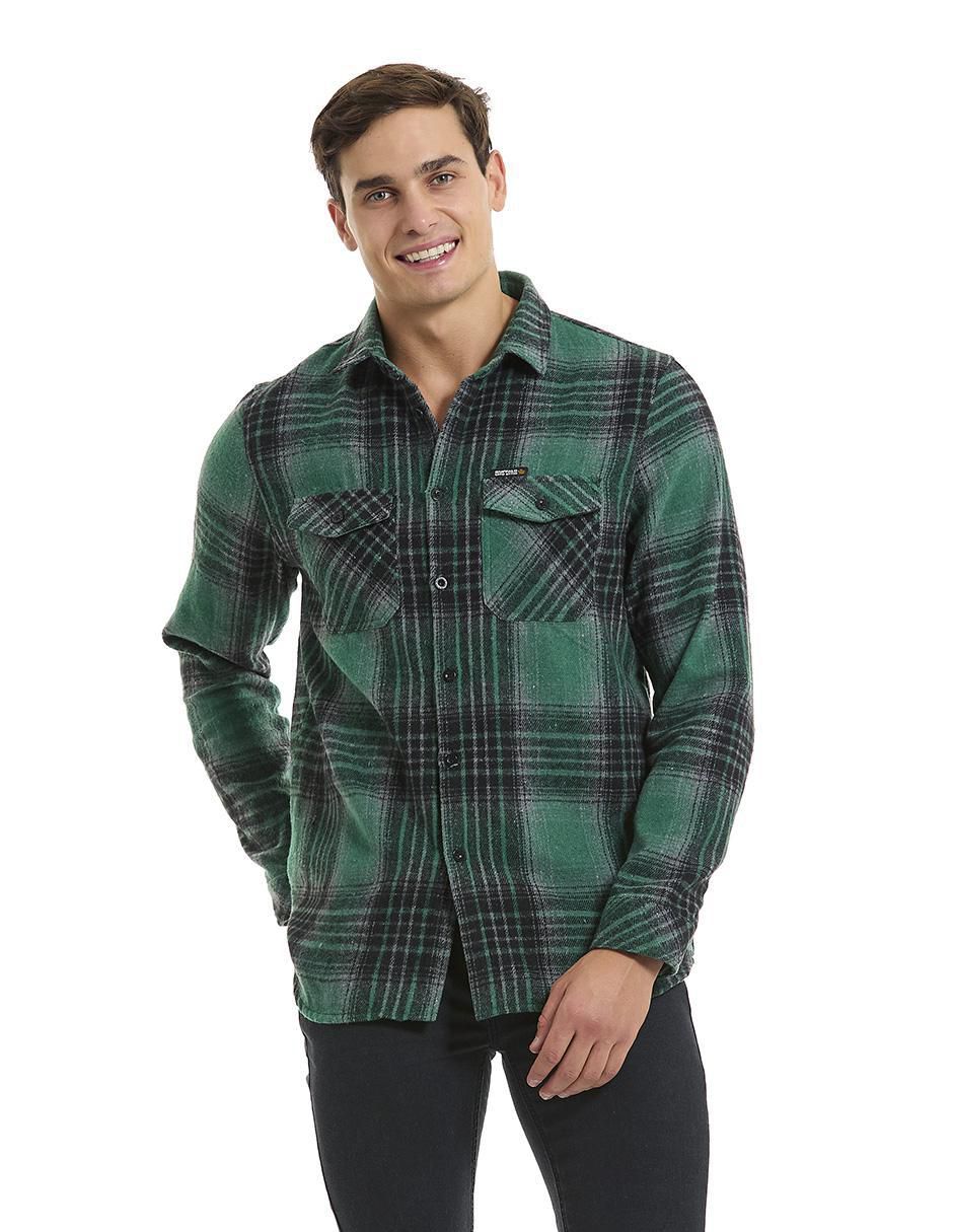 Camisa casual manga larga para hombre Camisa casual manga larga para hombre