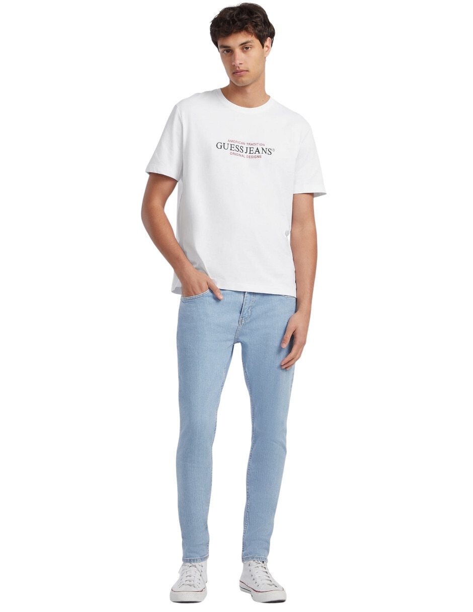 Playera cuello redondo para hombre 2